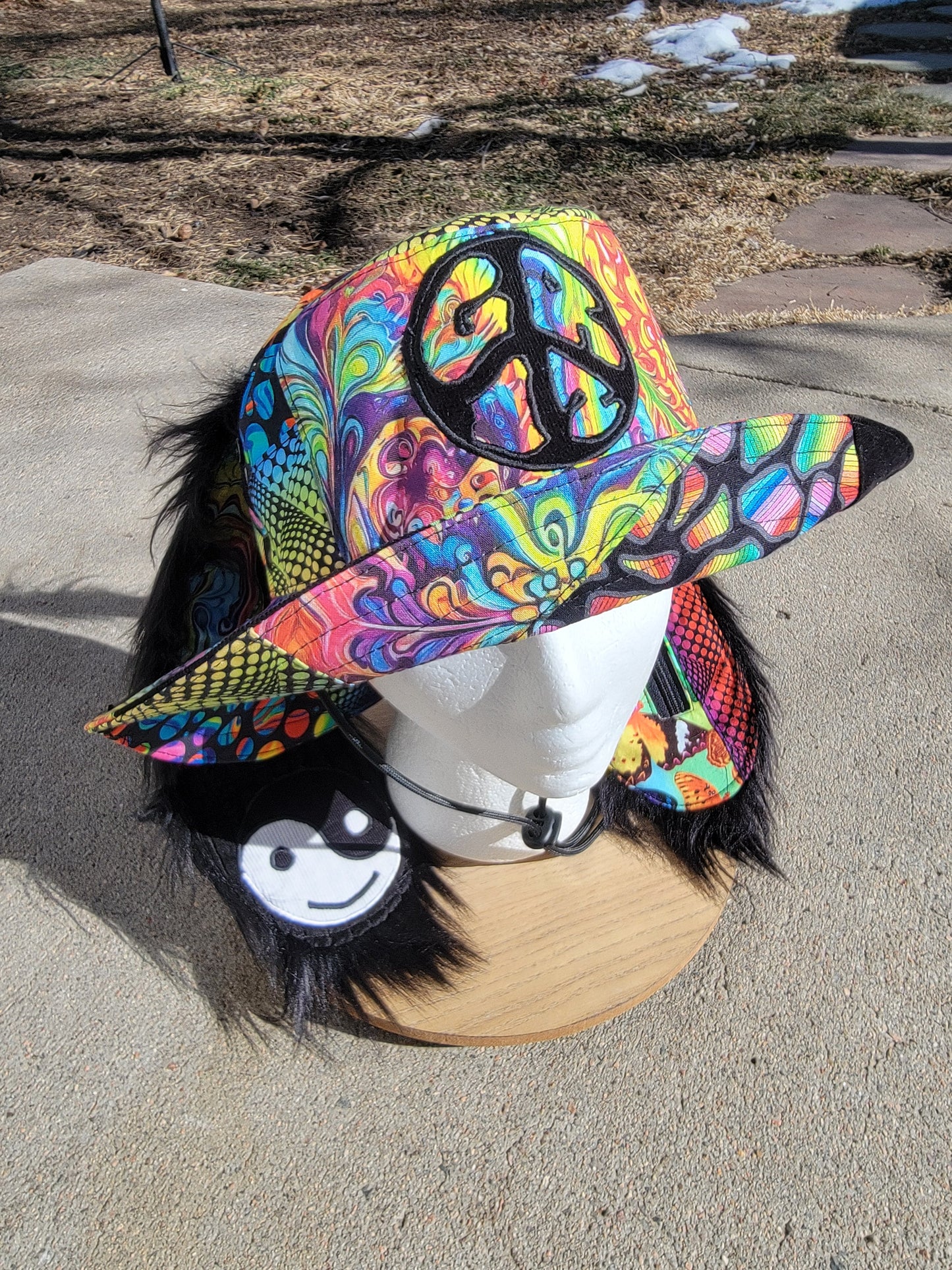 Rainbow GRIZ Sun Bun - Nothing is as it Seams