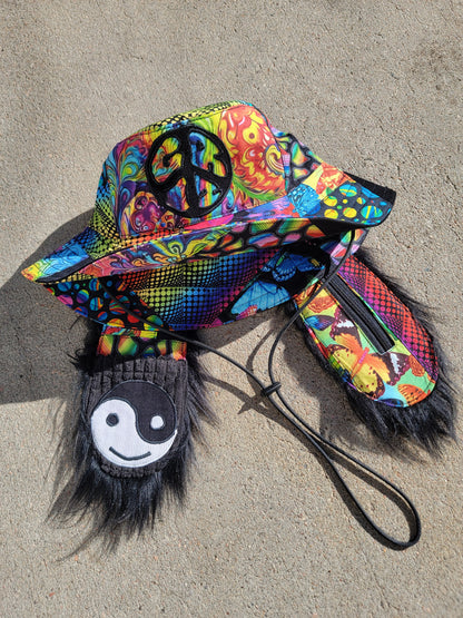 Rainbow GRIZ Sun Bun - Nothing is as it Seams