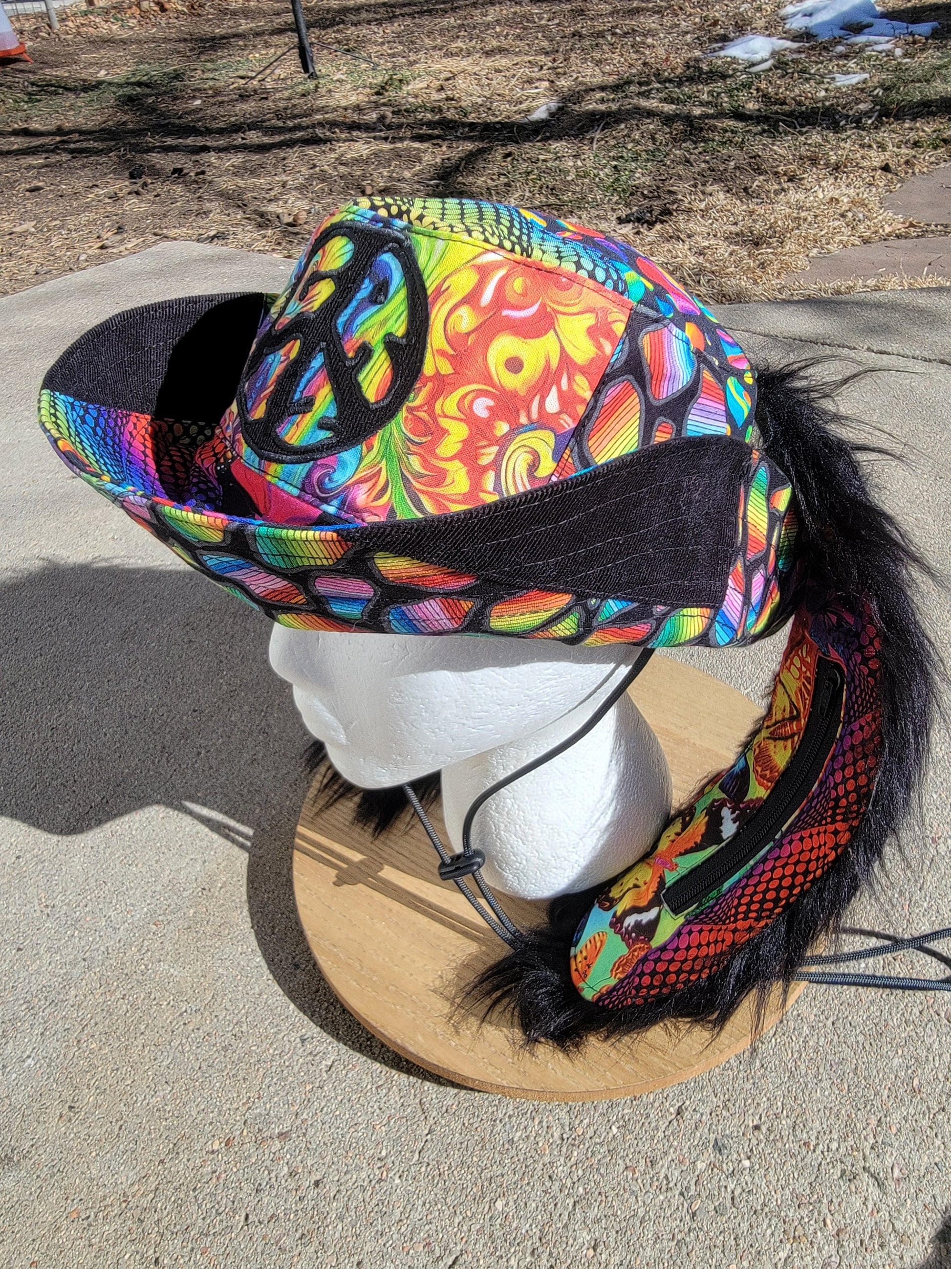 Rainbow GRIZ Sun Bun - Nothing is as it Seams