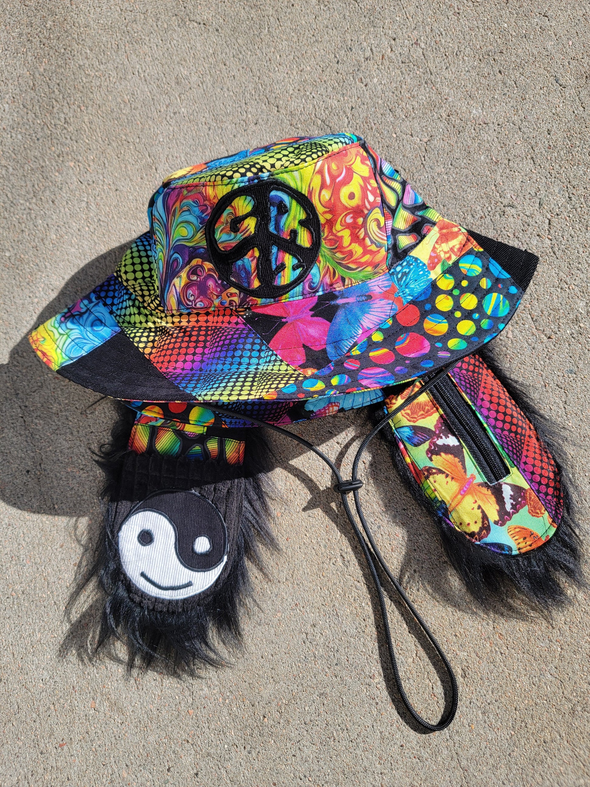 Rainbow GRIZ Sun Bun - Nothing is as it Seams