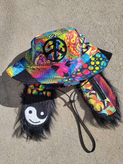 Rainbow GRIZ Sun Bun - Nothing is as it Seams