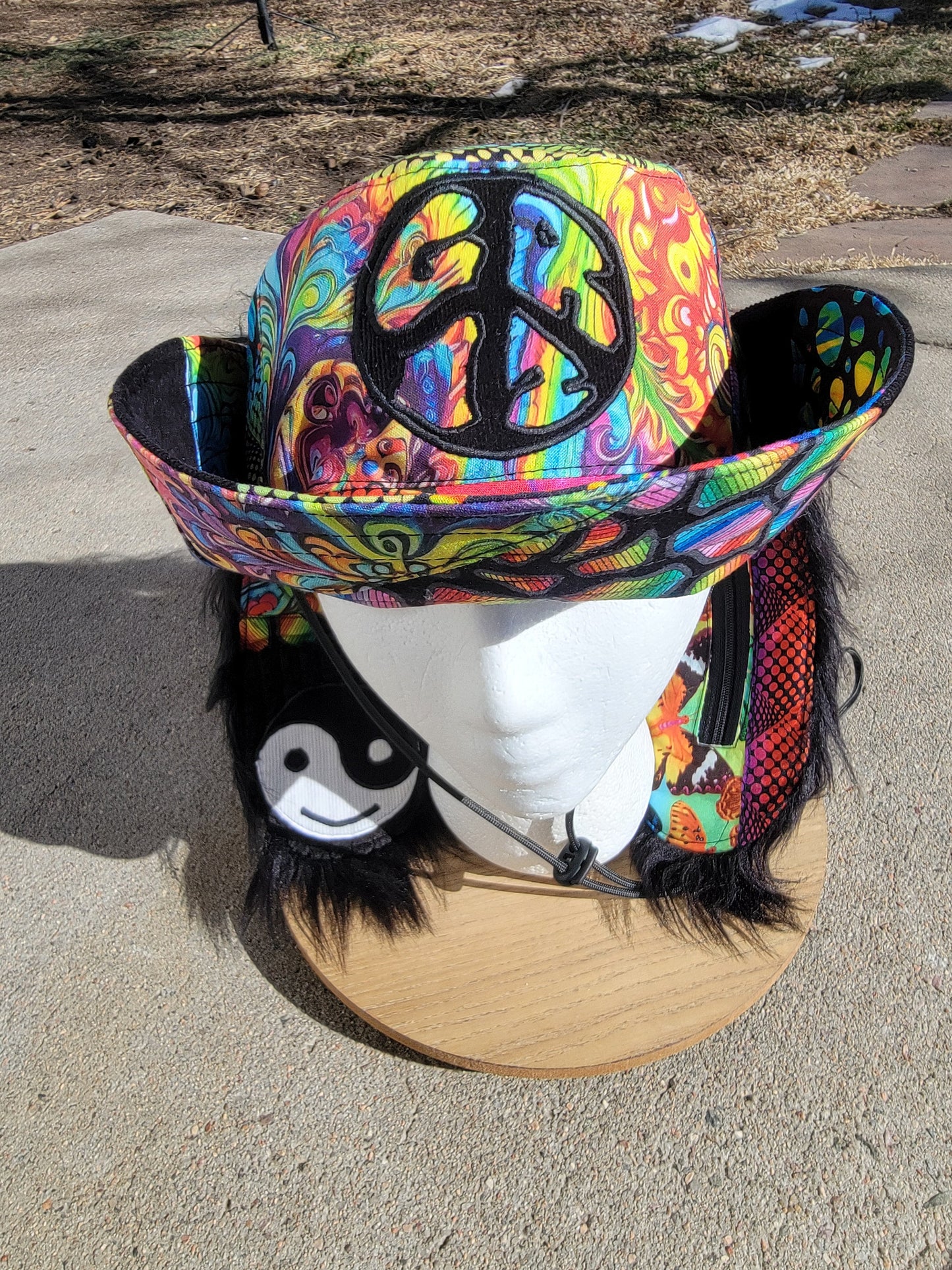 Rainbow GRIZ Sun Bun - Nothing is as it Seams