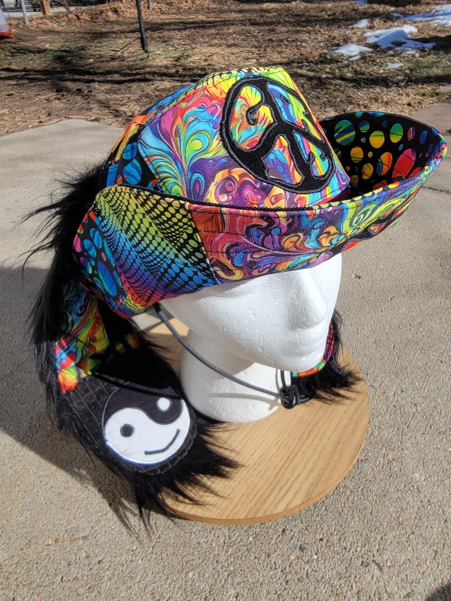 Rainbow GRIZ Sun Bun - Nothing is as it Seams