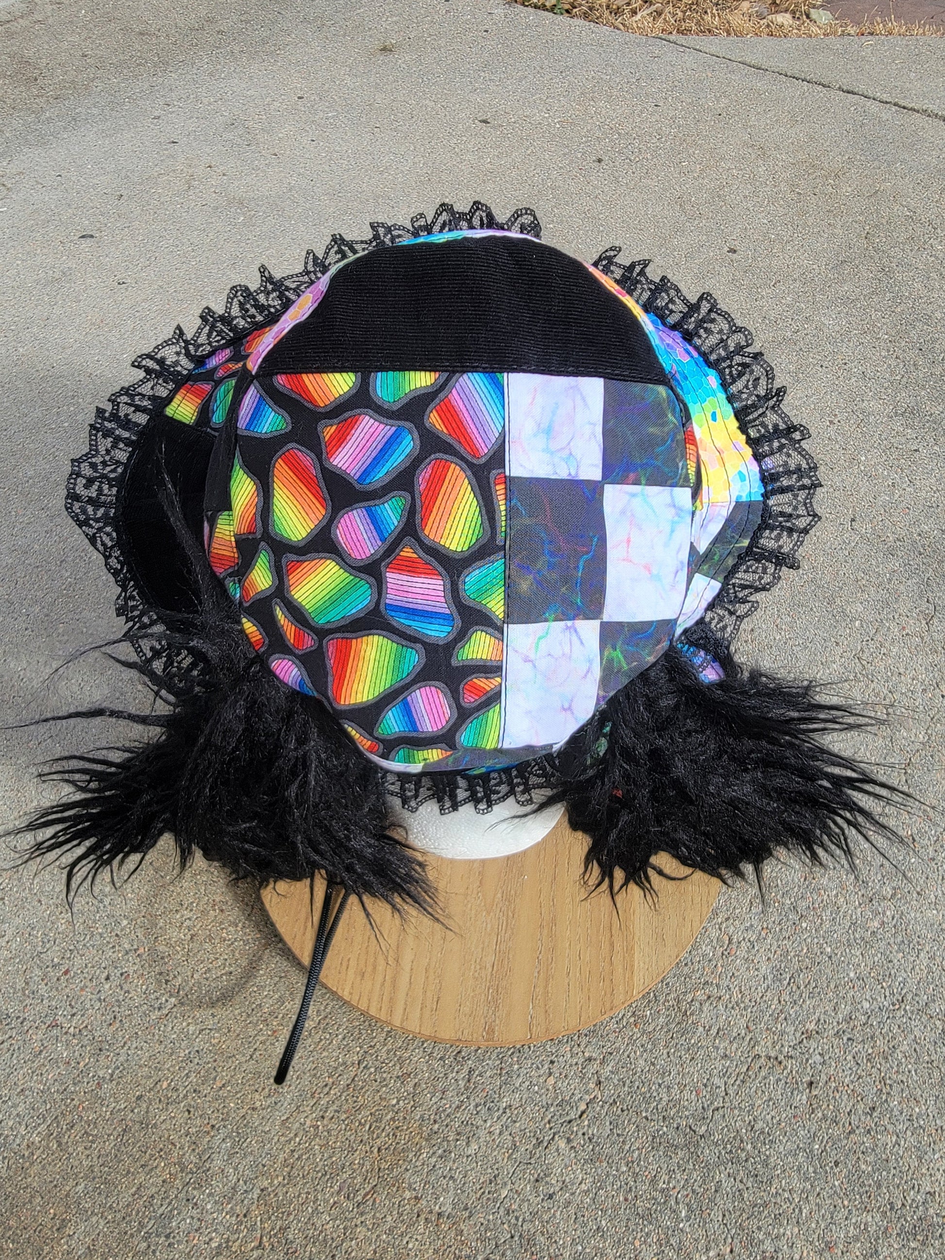 Rainbow Pixel GRIZ Bun - Nothing is as it Seams