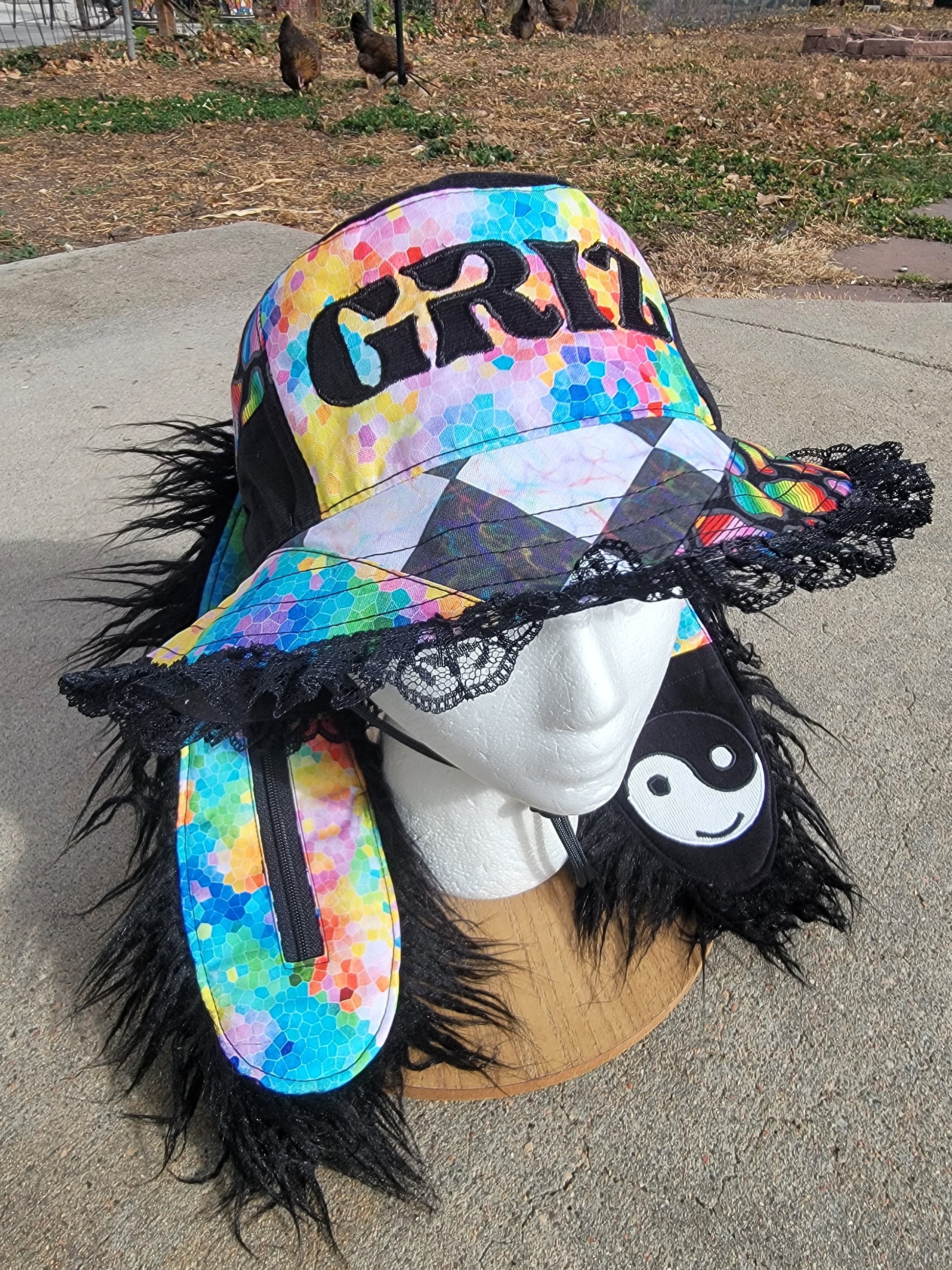 Rainbow Pixel GRIZ Bun - Nothing is as it Seams