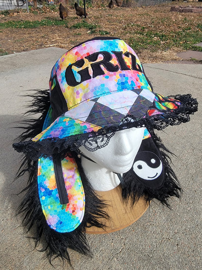 Rainbow Pixel GRIZ Bun - Nothing is as it Seams