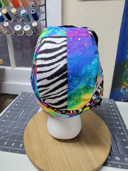 Rainbow Stripe GRIZ Trapper - Nothing is as it Seams