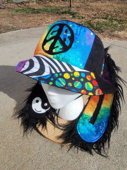 Rainbow Swirl GRIZ Bun - Nothing is as it Seams