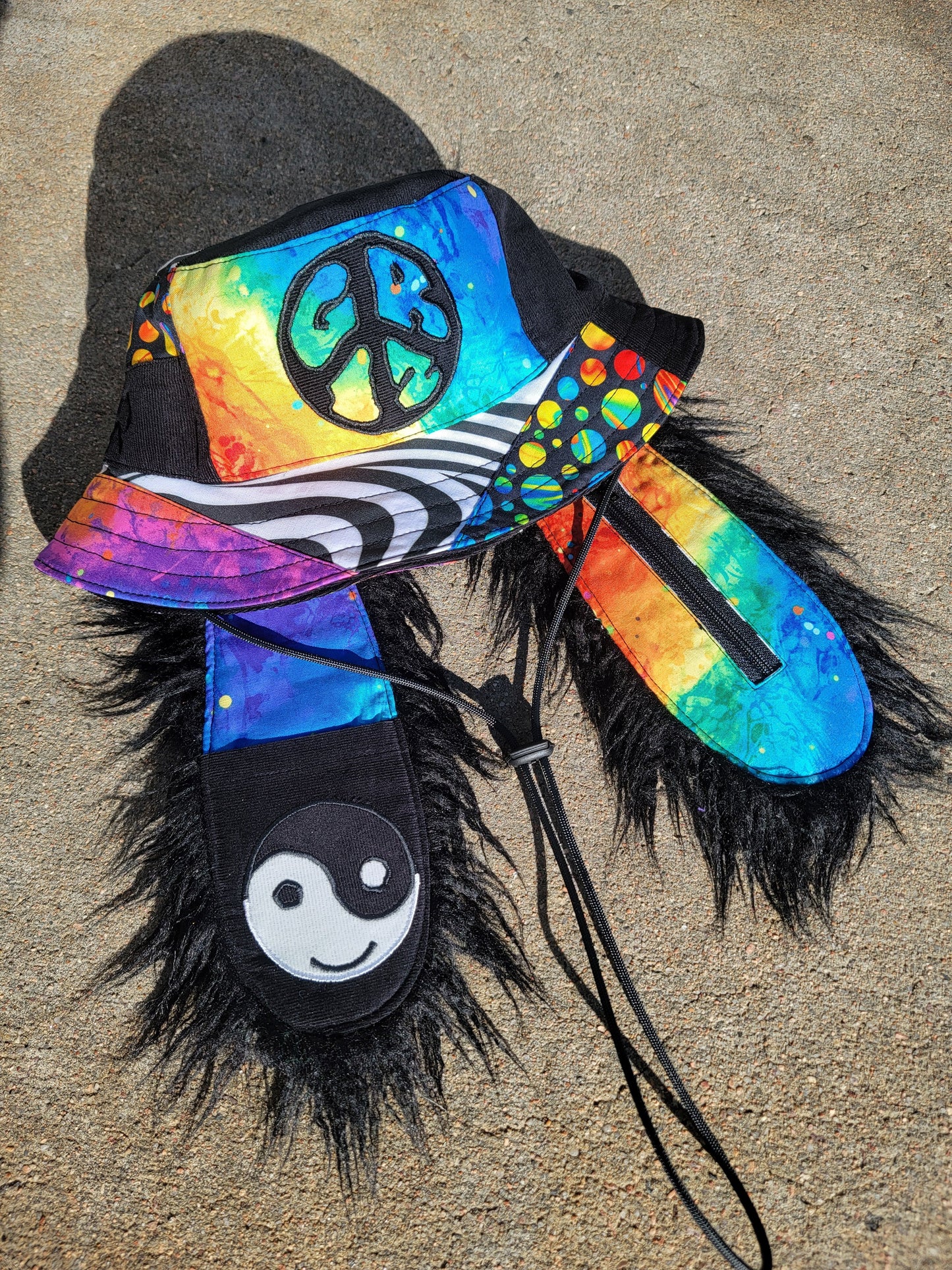 Rainbow Swirl GRIZ Bun - Nothing is as it Seams