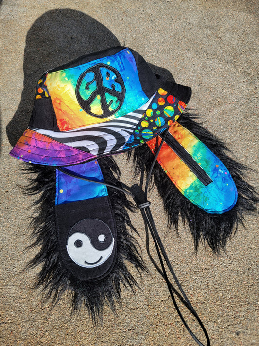 Rainbow Swirl GRIZ Bun - Nothing is as it Seams