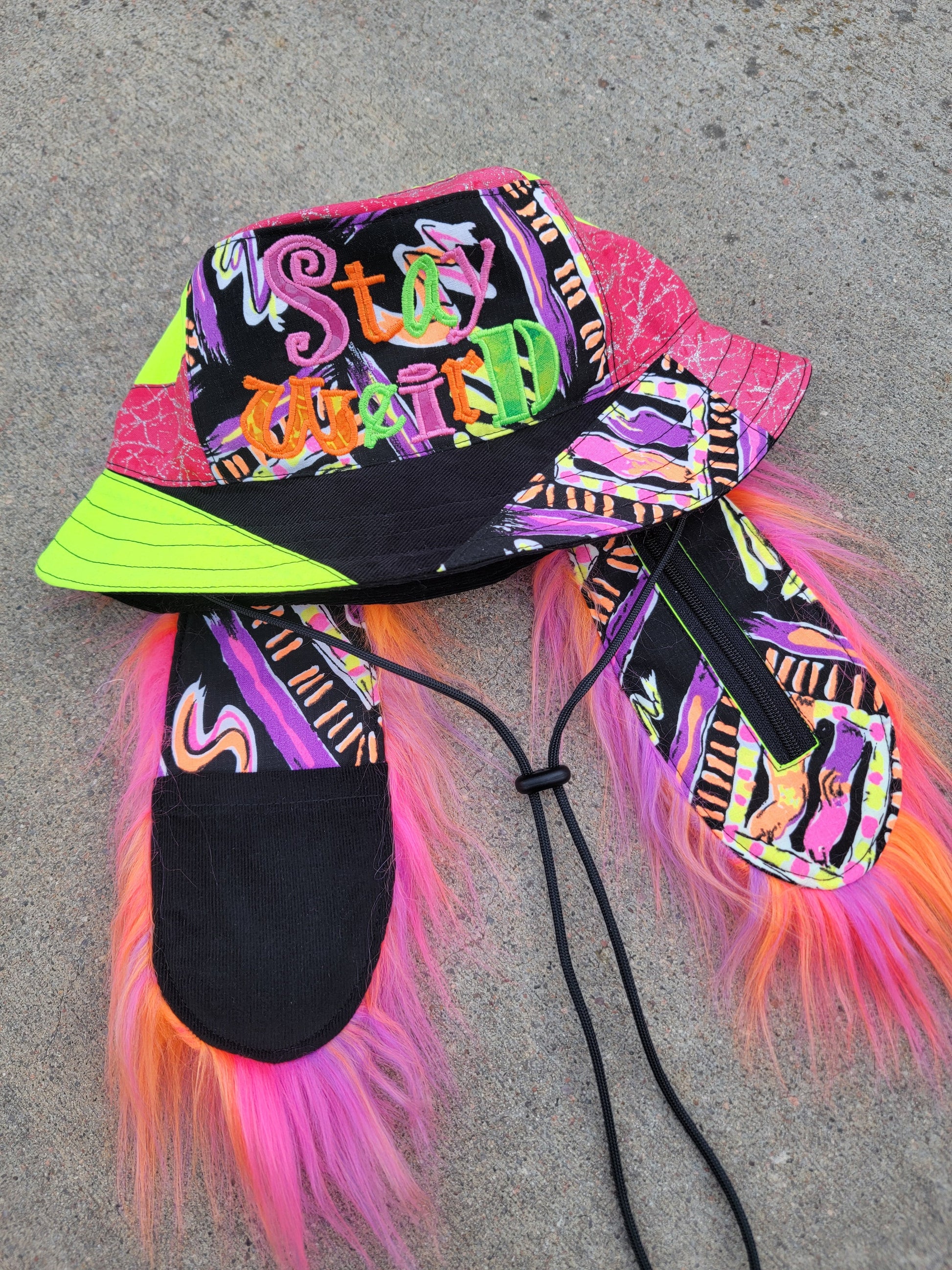 Stay Weird Bunny Bucket - Nothing is as it Seams