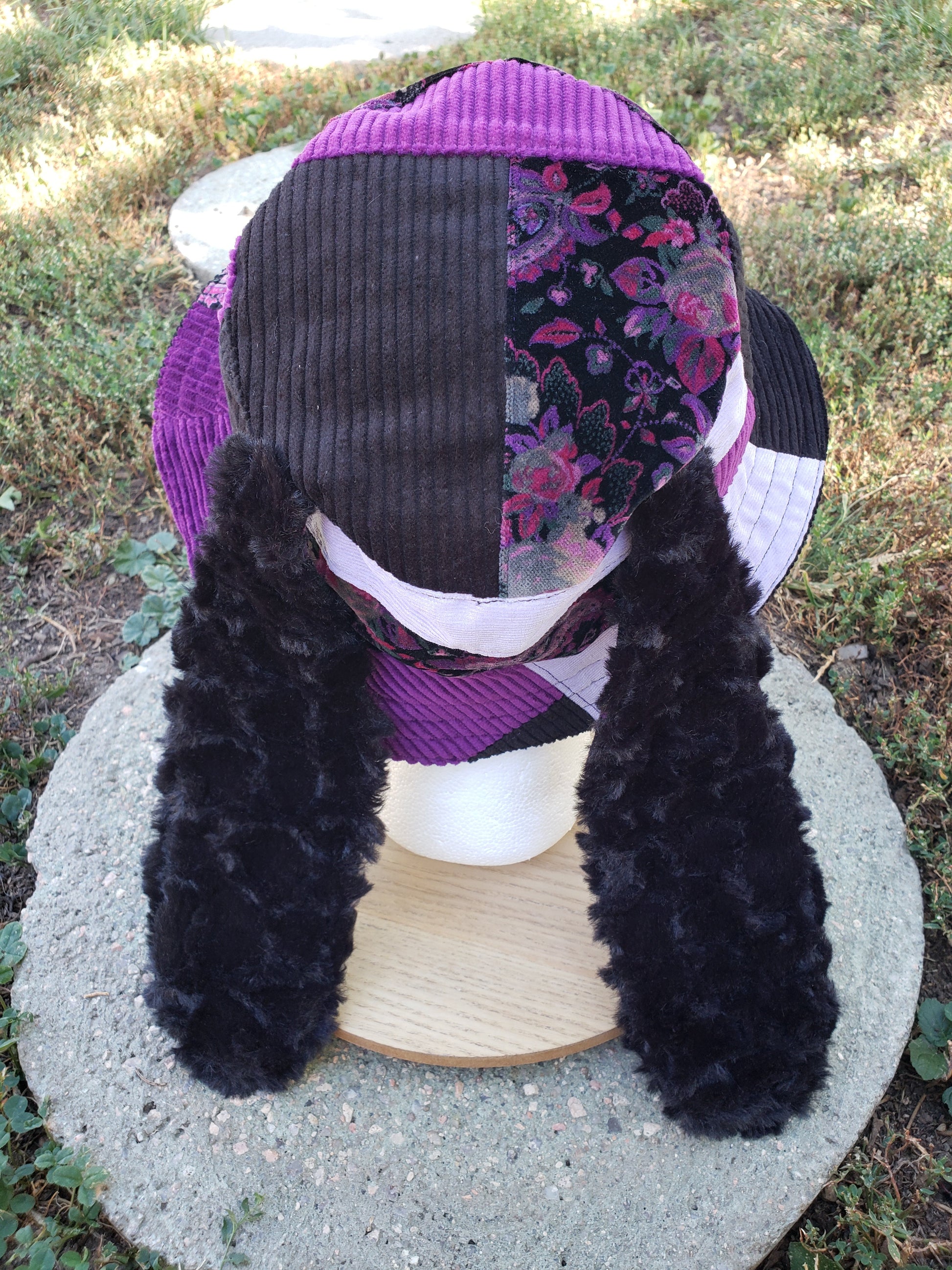 Velvet Violet Bunny Bucket - Nothing is as it Seams